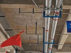 蓬安管廊支架的安装方法